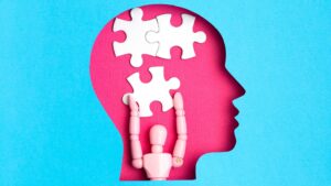 Piezzas de puzzle en cabeza