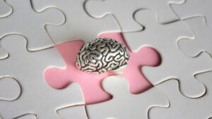 Pieza de puzzle en psicología